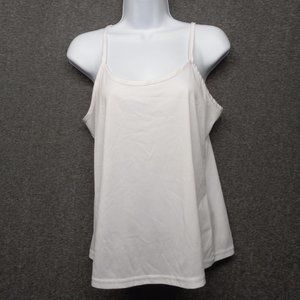 Merien Hall - Camisole Tank Top - Women's size 12 - White, lightweight